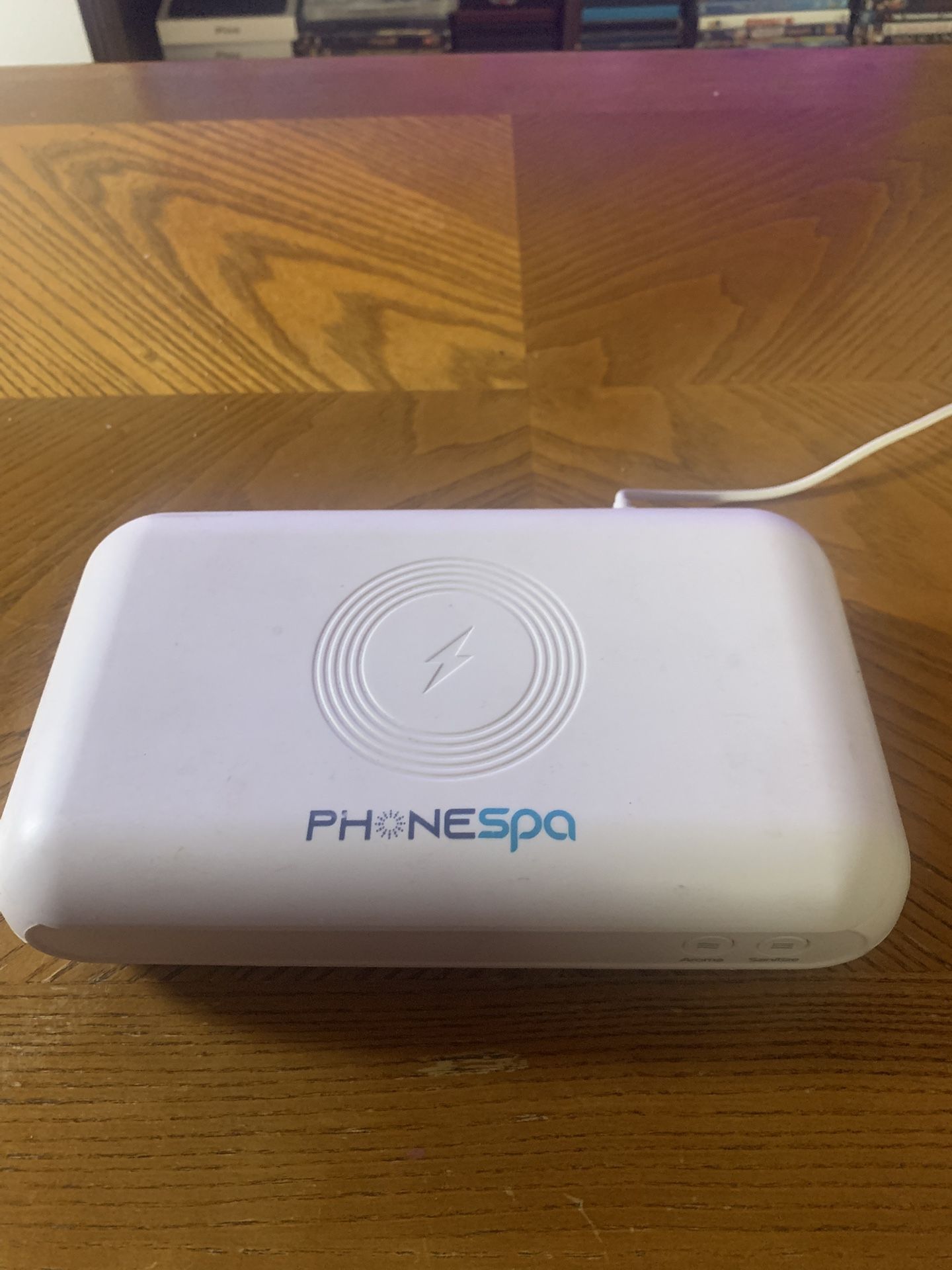 Phonespa & Sanitizer And Charger/ Aromatherapy Diffuser