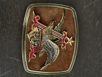 New- never worn only displayed- Anheuser Busch eagle belt buckle
