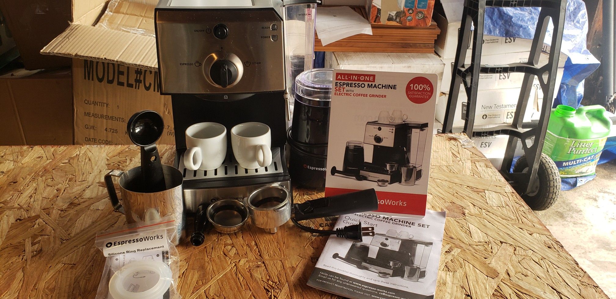 Espressoworks Cappuccino Making Machine EspressoWorks Pc All In