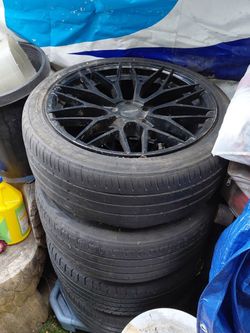 18s Rims and tires