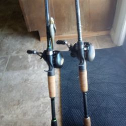 Shimano Reels & Dobyns Rods 