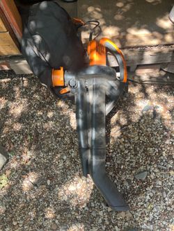 Leaf collector and blower