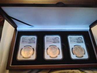 3 silver Morgan's all 3 One price