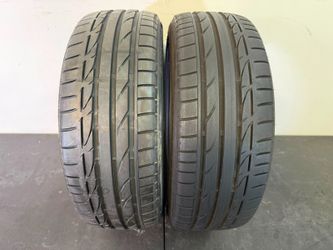 V905 205 45 17 84W Bridgestone Potenza S001 - 2 Used Tires 80% Life