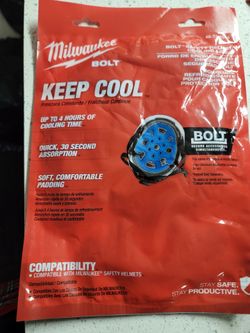 Milwaukee BOLT Keep Cool Safety Helmet Liner