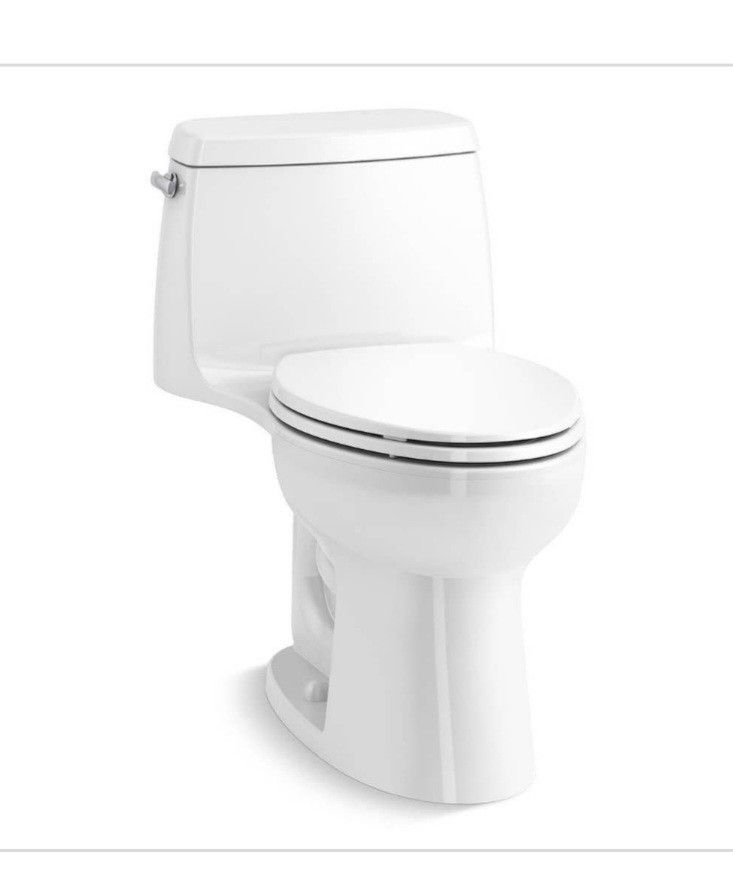 1-Piece 1.28 GFP Single Flush
Elongated Chair Height Toilet