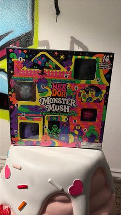 Authentic NeeDoh Brand New Monster Mush Halloween countdown advent calendar