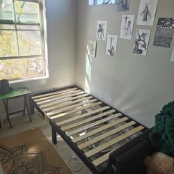 twin size bed with mattress 