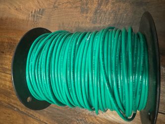 This is a spool of green 10 AWG stranded copper THHN/THWN-2 wire from CME Wire & Cable. Key Specifications (from visible markings and standard THHN 10