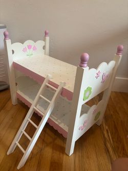 Baby doll bunk bed