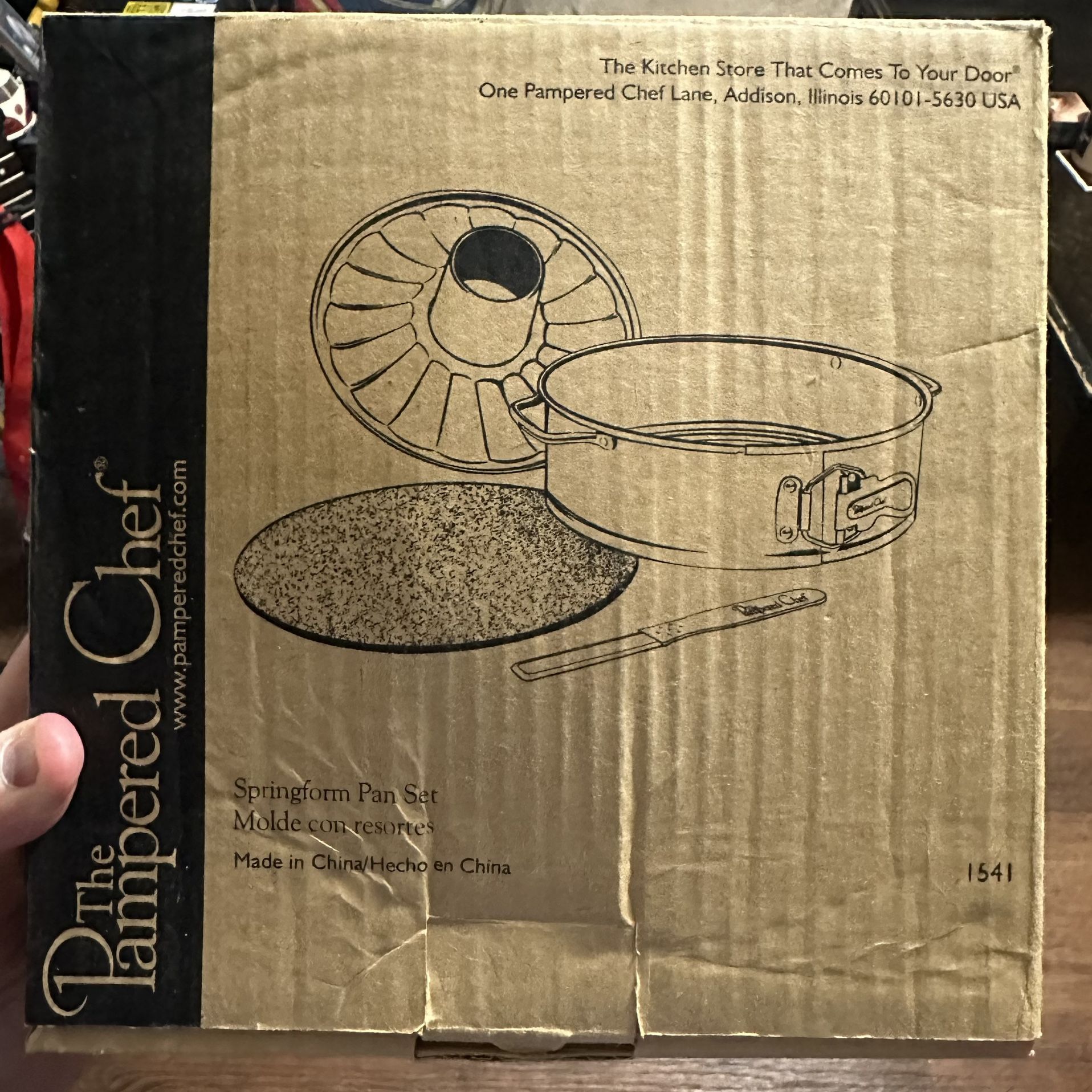 The Pampered Chef Springform Pan Set
