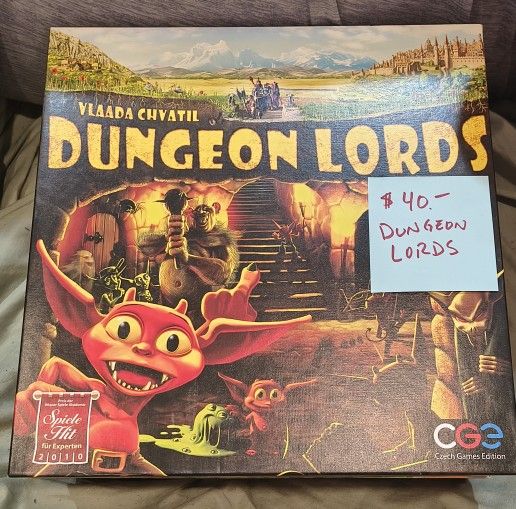 Dungeon Lords Board Game
