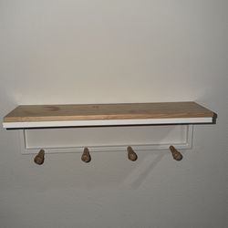 Entryway shelf/hanger
