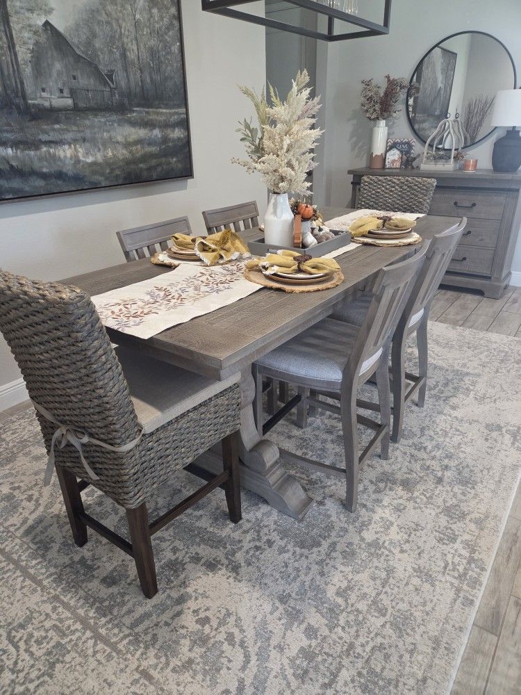 Dinning Room Set and Server (Military Moving Sale)