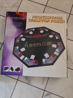 Poker table top