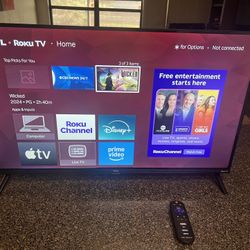 TCL Roku smart TV