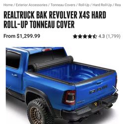 BAK Revolver X4s Hard Rolling Tonneau Cover – Silverado 1500 Short Bed (5'8") 