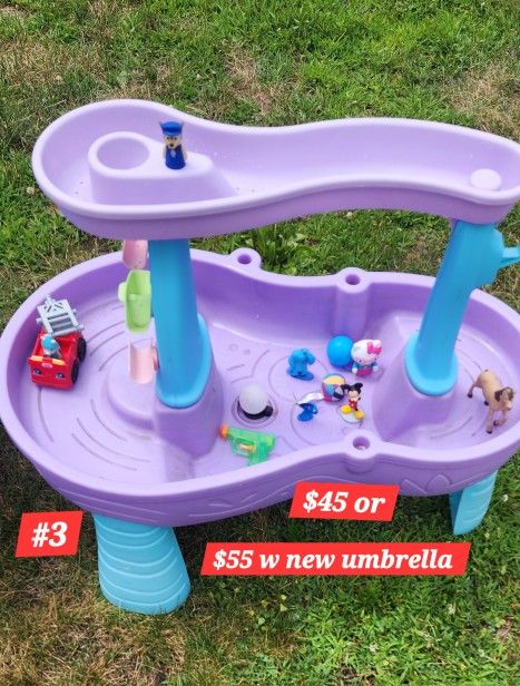 Water Table W Toys READ DESCRIPTION