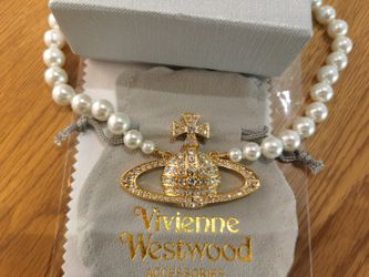 Vivienne Westwood LARGE Bas Relief Pearl