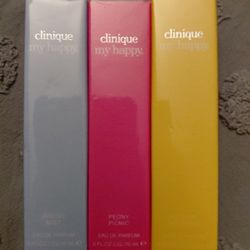 Set Of 3  Clinique My Happy Parfum 