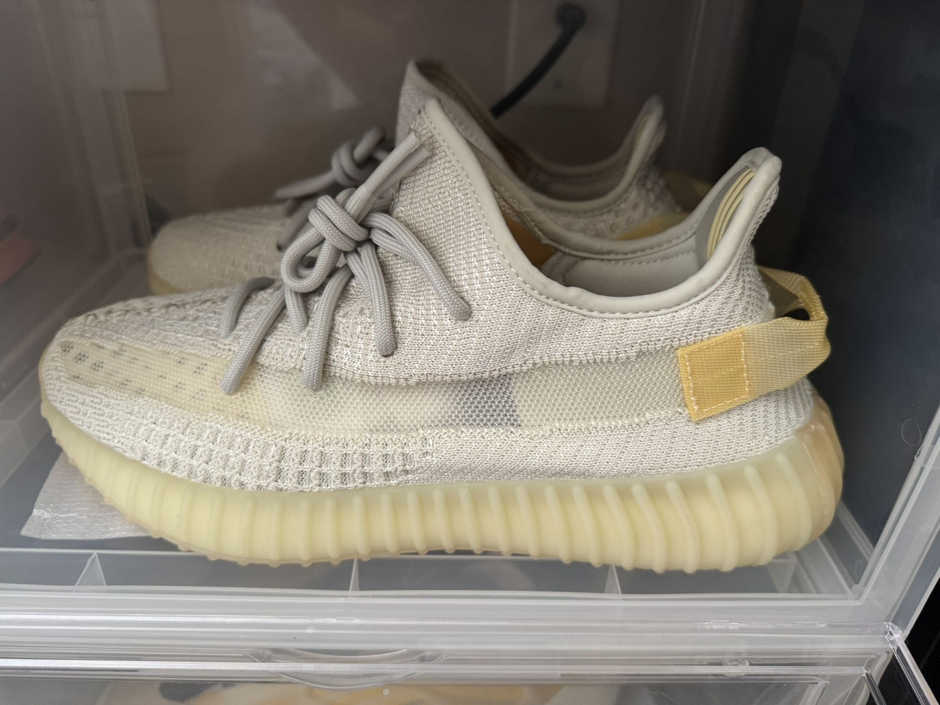 3 pairs of adidas yeezy sneakers