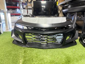 Fits 16-24 Chevrolet Camaro 1LE Style Front Bumper Cover Conversion Unpainted