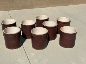 MID CENTURY ceramic pots