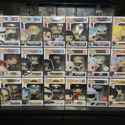 Funko Pops Anime And Gaming Assortment 