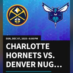 Charlotte Hornets Vs Denver Nuggets