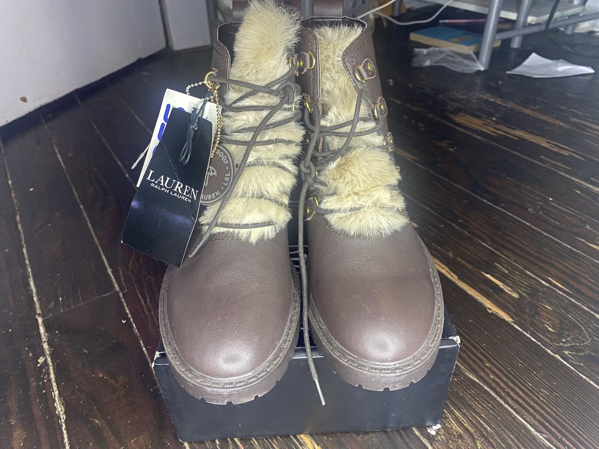 Ralph Lauren Fur/winter Boots