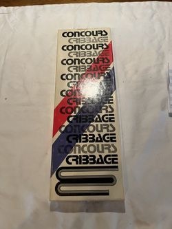 Vintage Cribbage Wooden Game 1976