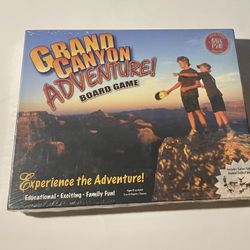 NEW Sealed Grand Canyon Adventure Board Game 2007 Safari Ltd Animals