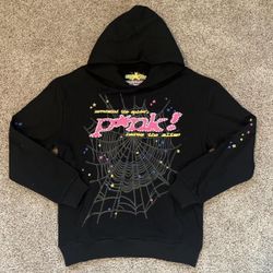 Black and Pink Spider hoodie
