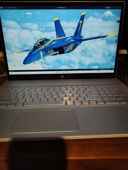 HP Envy 17m-ce0013dx. Intel Core i7-8565U, 512GB SSD, 16GB RAM, 17.3-inch touchscreen 1920 x 1080, NVIDIA GEFORCE MX250, DVD-RW Drive, Windows 11 Hom