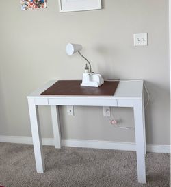 Modern White Desk