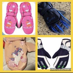 Kids Snow Gloves ⛄️❄️all Sizes