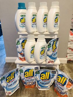 $40 All detergent bundle for everything it’s for sensitive skin it’s all brand new and pick up Gahanna