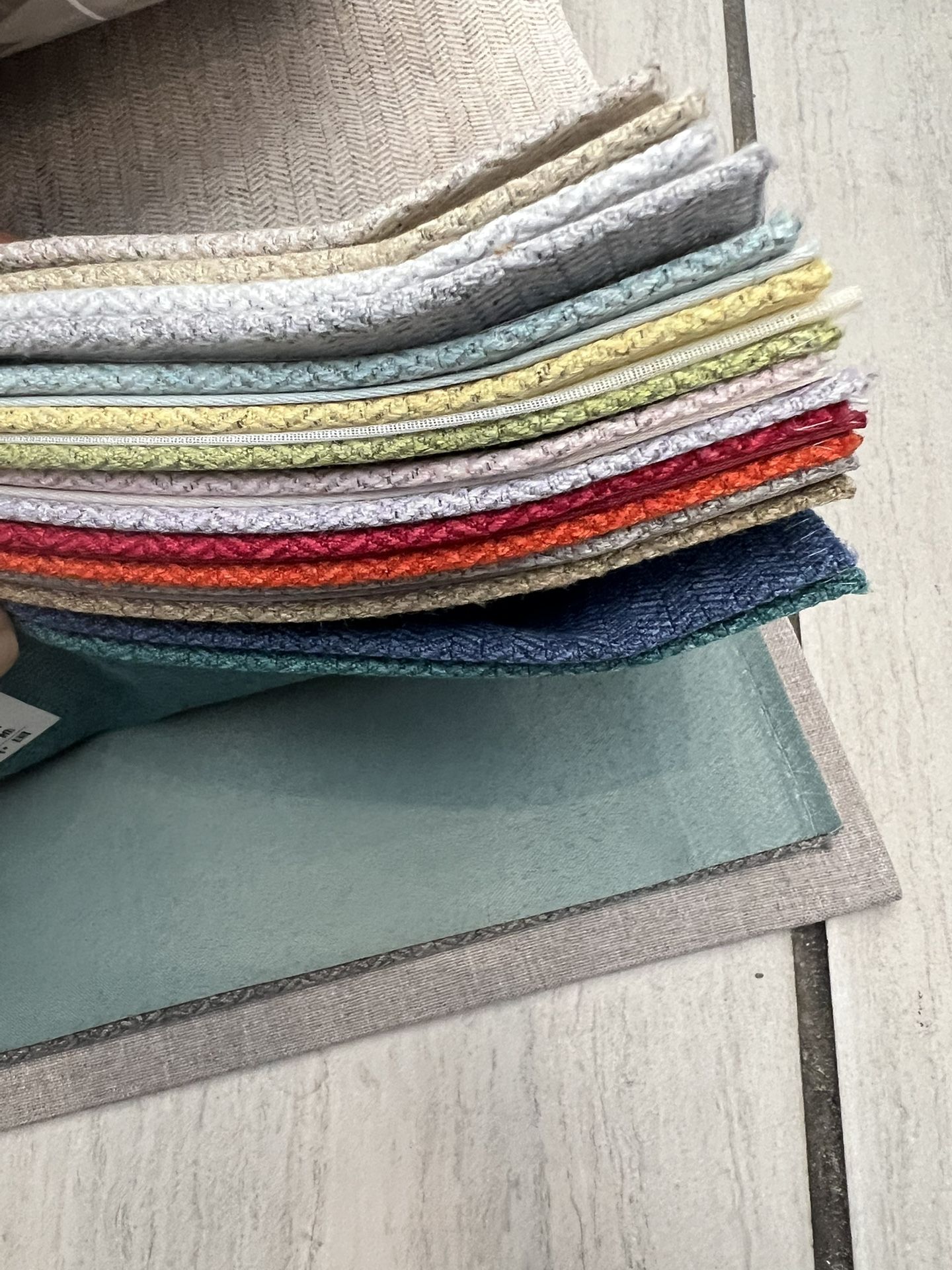 fabric samples (It’s great for DIY projects)