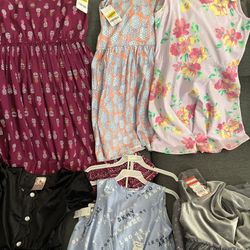 Girl 7/8 Mixed Dresses And Short Set 