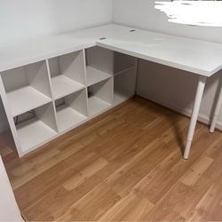 Office Desk - Shelf Unit IKEA 