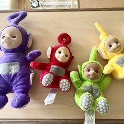 Like New Teletubbies Soft Toys Figurines! 