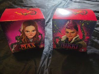 McDonald's Stranger Things Happy Meal toy character Max and Nikki