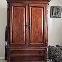 Solid Wood Armoire