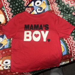 mamas boy toddler shirt 