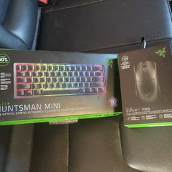 Razer Gaming Board And Mouse 