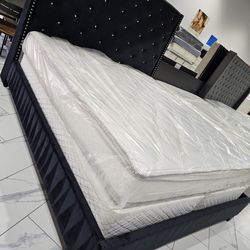 King Sizes Bed Whit Mattress 