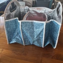 Insulated expandable cooler bag