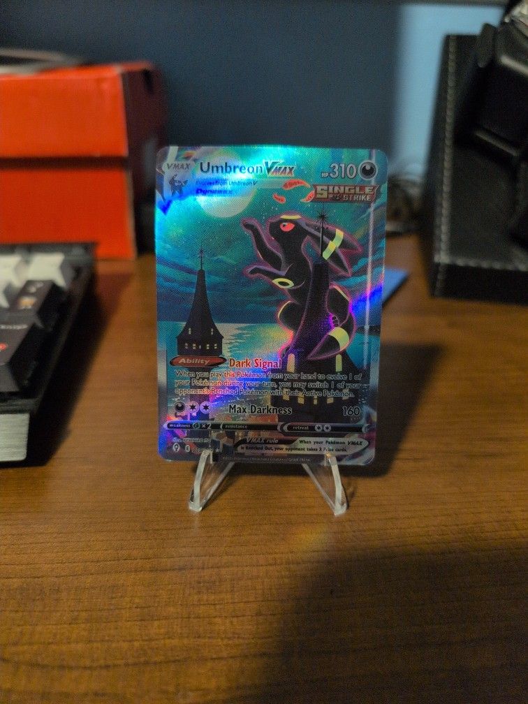Umbreon VMAX 215/203 Evolving Skies Moonbreon FAN MADE CARD