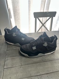 Air Jordan 4 Retro “Black Canvas” – Size 11.5