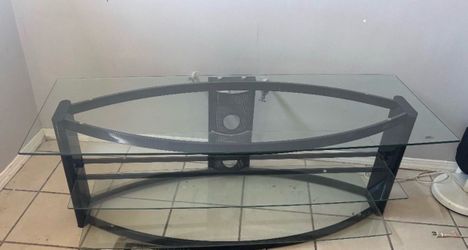 Free Glass TV stand